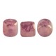 Les perles par Puca® Minos beads Rose opal bronze 71020/15496